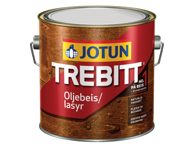 Jotun Trebitt Oljebeis  3 Ltr wit/kl.