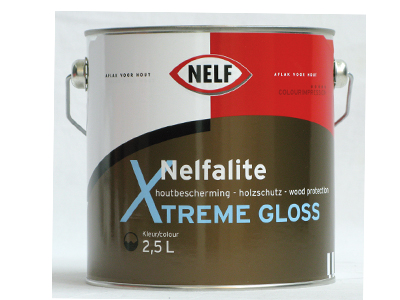 Nelfalite xtreme gloss 2.5 ltr wit