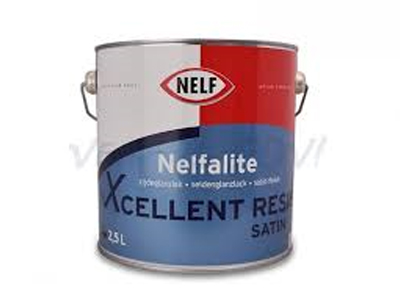 Nelfalite xcellent resist satin 2,5 ltr P/wit