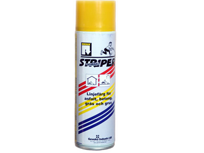 Wegenverf striper 500 ml wit Mercalin
