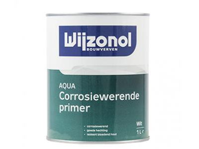 Wijzonol aqua corrosiewerende primer 1 ltr Wit