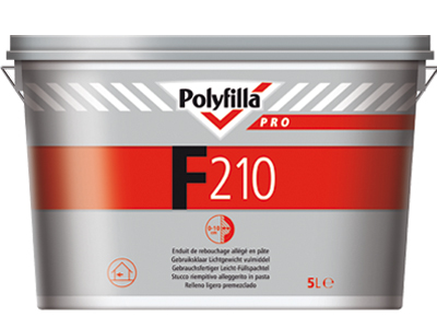 Polyfilla Pro F210 lichtgewicht vulmiddel 2,5L