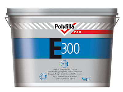 Polyfilla Pro E300 fijn egaliseermiddel 5kg.