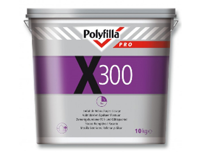 Polyfilla Pro X300 vul- en egaliseermiddel 10kg.