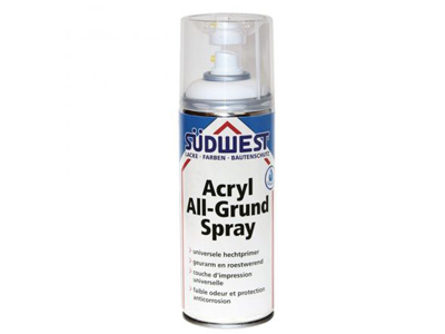 Sudwest All-Grund acryl spray wit 400ml