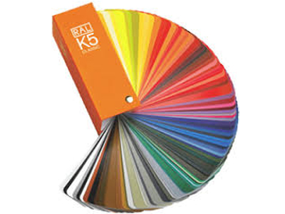 Ral K5 kleurenwaaier zijdemat